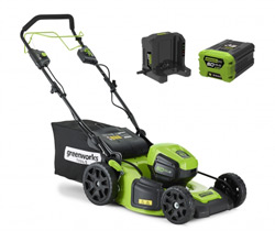 Greenworks  GD60LM46SPK2 60V Self Propelled Cordless Lawnmower with 2Ah Battery & Charger