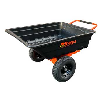 Sherpa STT400 Premium Combi Trailer for Ride-On Mower 