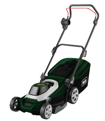 Webb ER37 RR Electric Rear Roller Lawnmower 1600W 37cm Cut